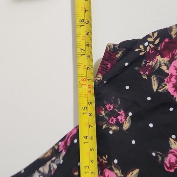 Nobo Camisole Womens keyhole floral blouse high low round spaghetti Large - Picture 6 of 8